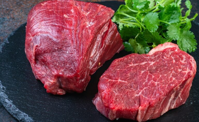 O preço da carne bovina no atacado da Grande São