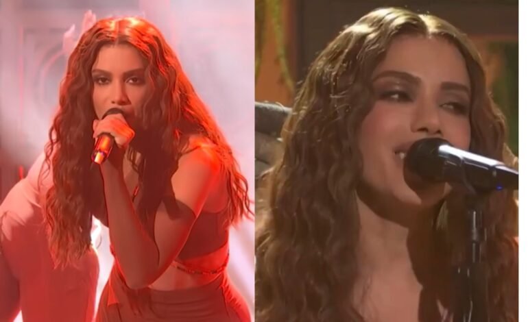 Anitta apresentou seu novo álbum “Equilivrum” durante partic