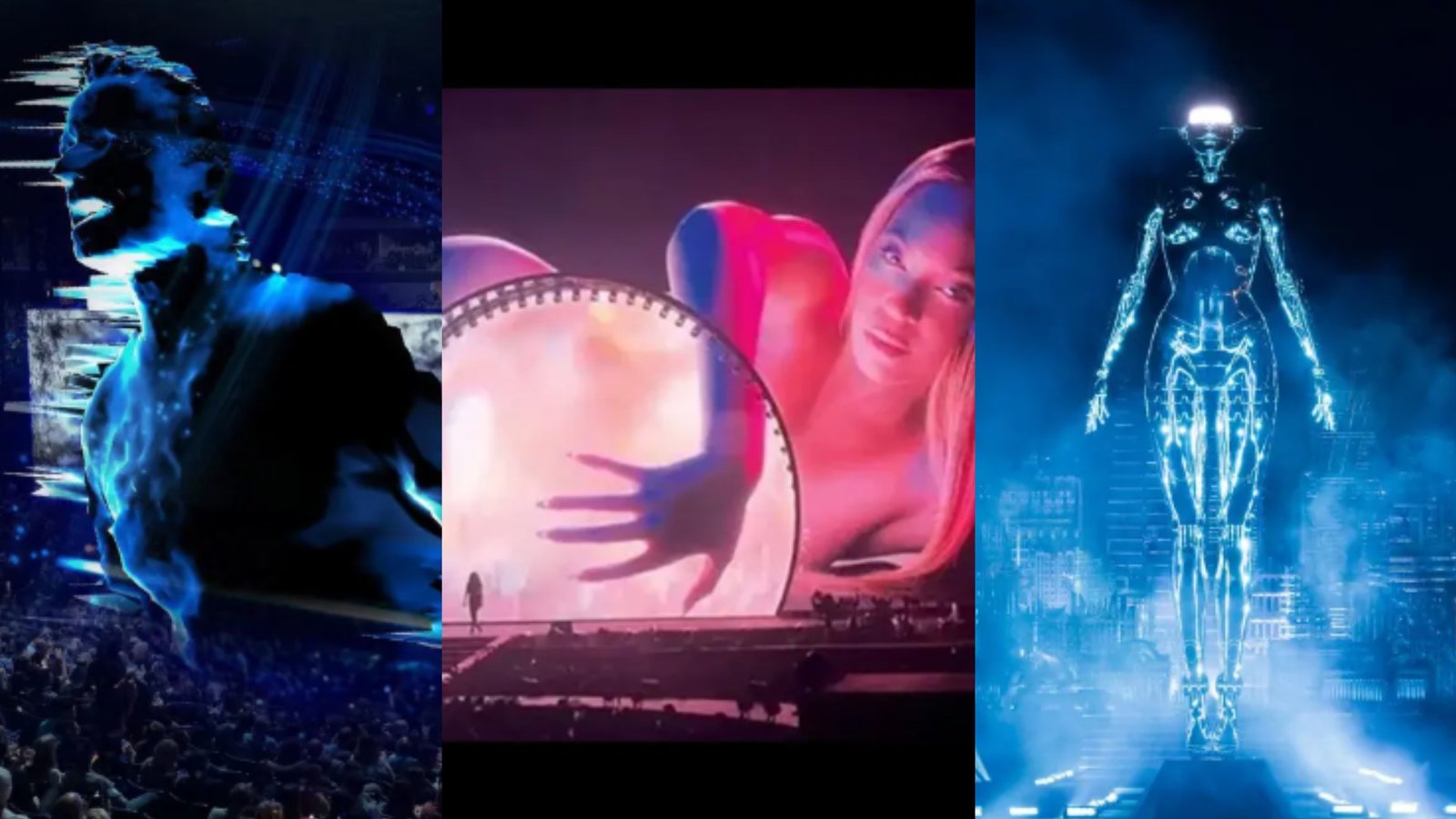 A artista britânica Es Devlin cria cenários monumentais