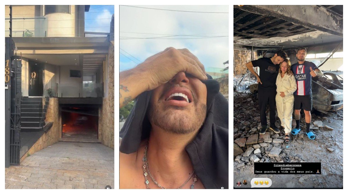 A casa dos pais do cantor MC Gui