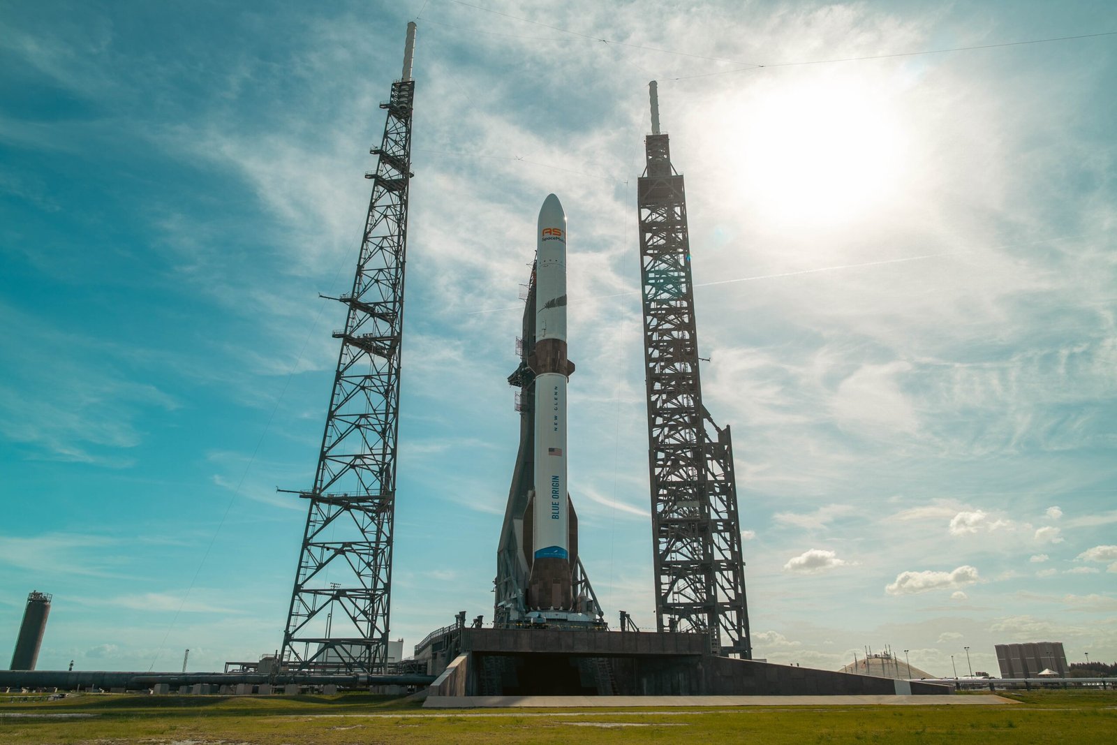 Blue origin reutiliza propulsor do foguete new glenn em lanç