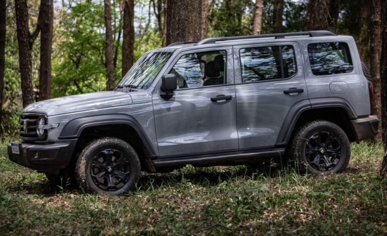 A GWM apresentou neste sábado (25), durante o Salão do