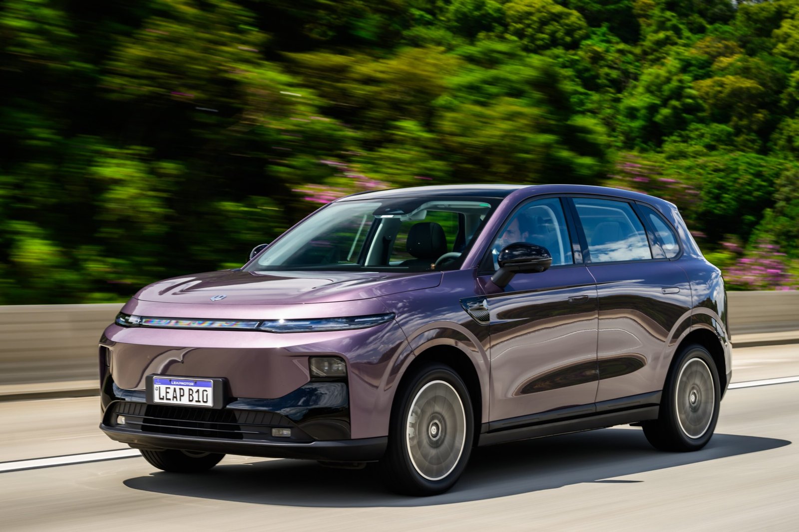 O Leapmotor B10, SUV elétrico chinês lançado recentemente