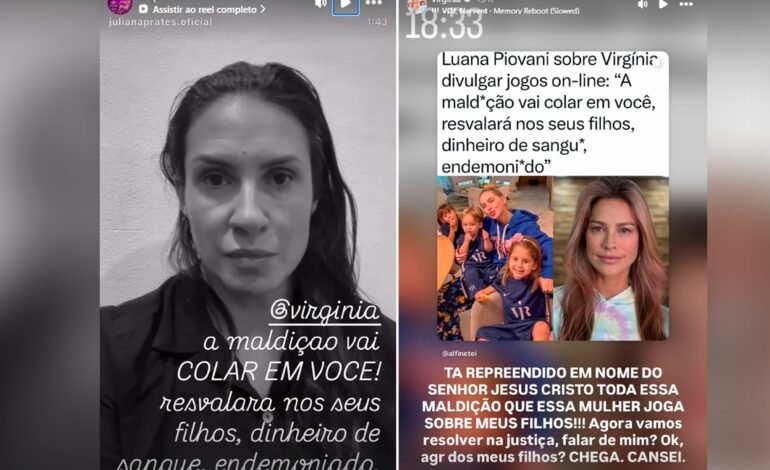 A atriz Luana Piovani gerou polêmica nas redes