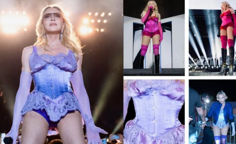 Madonna anunciou nesta segunda-feira (20) que o figurino vin