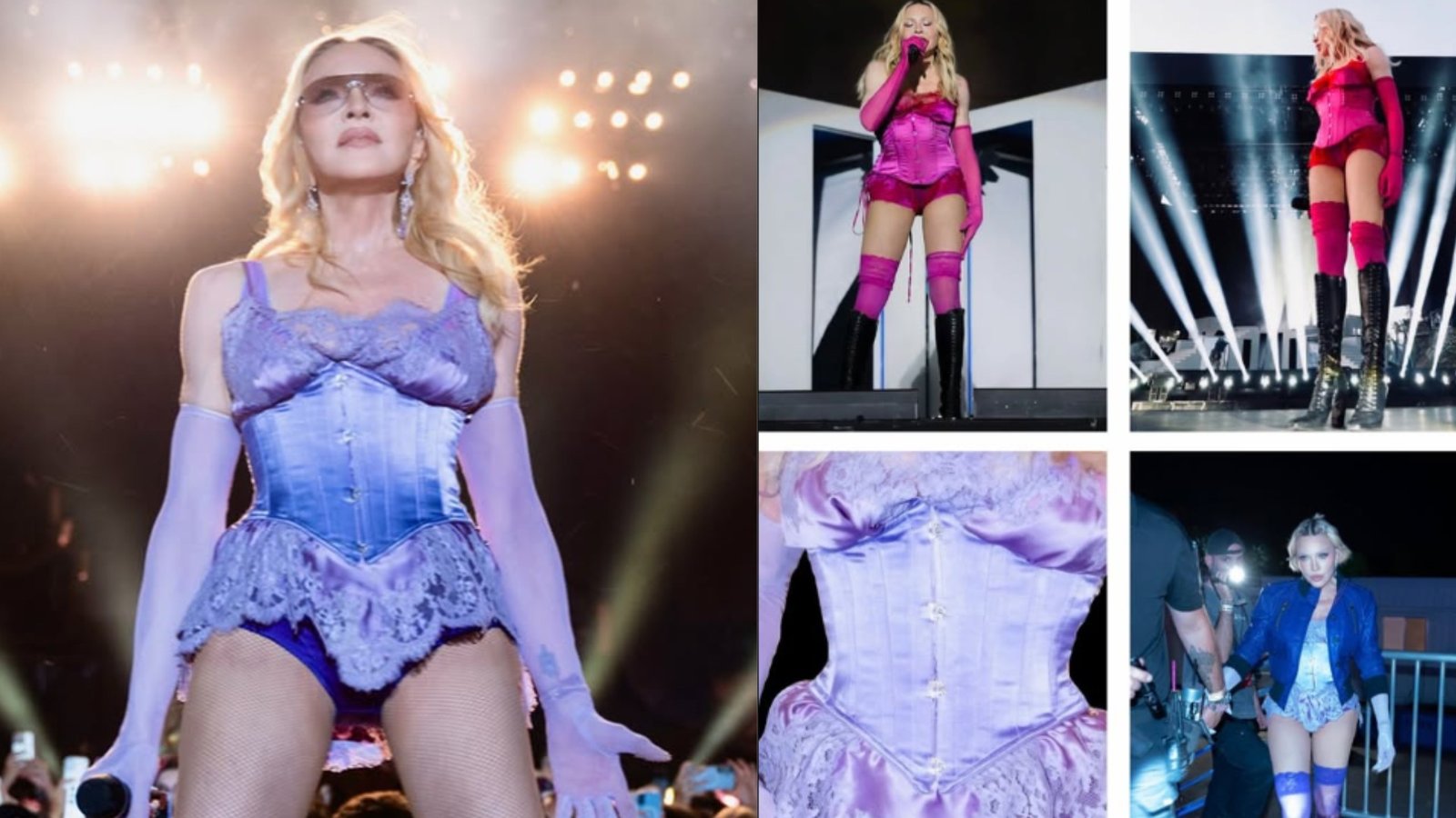 Madonna anunciou nesta segunda-feira (20) que o figurino vin