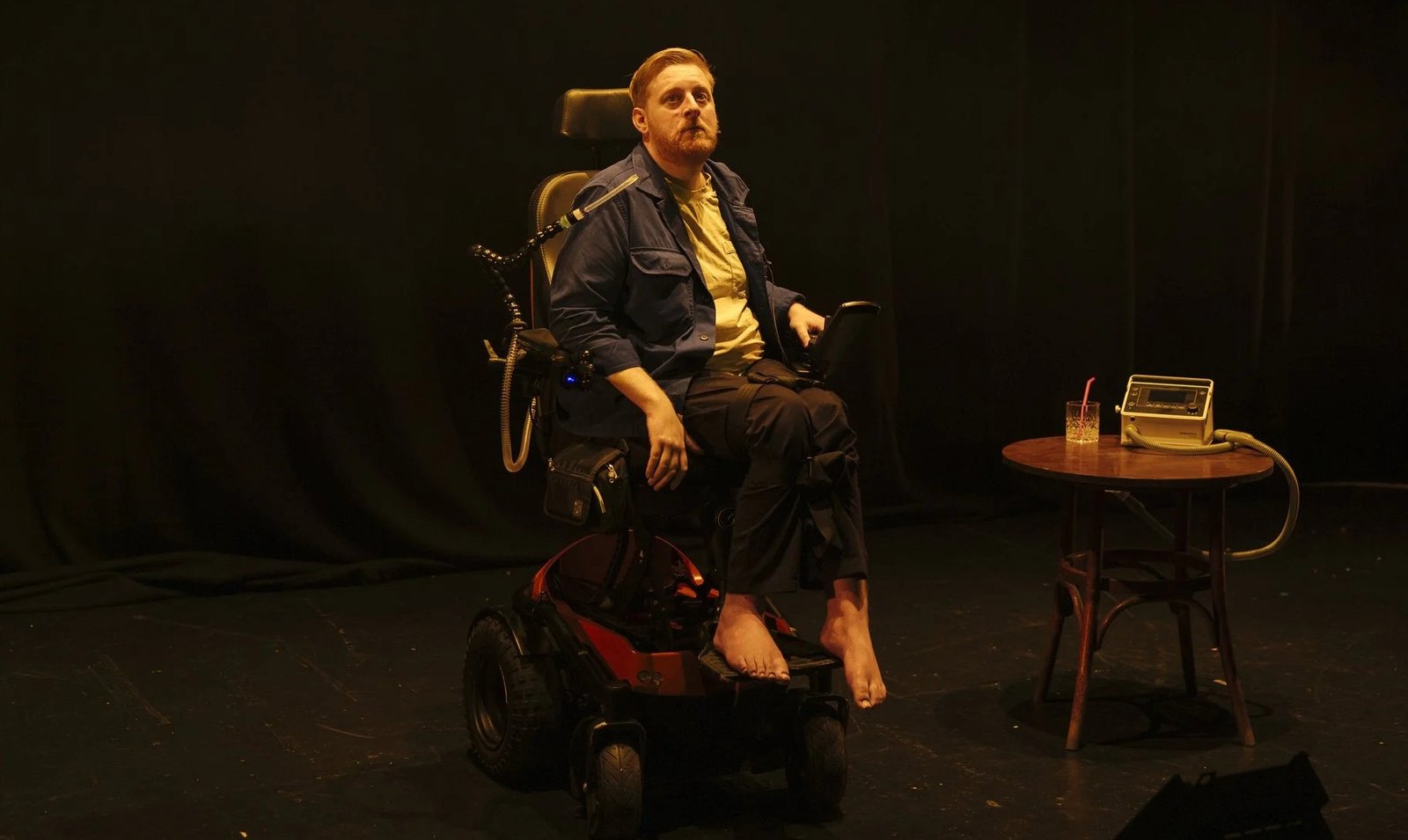 O ator Michael Patrick, conhecido por sua atuação