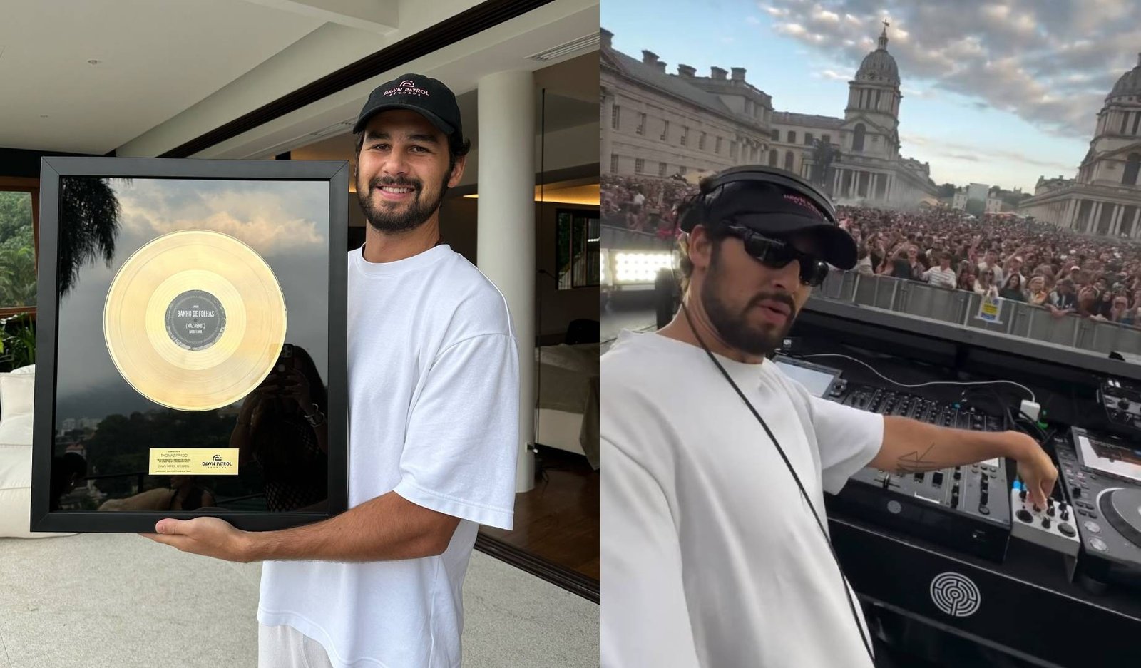 O DJ brasileiro Maz se apresenta neste sábado