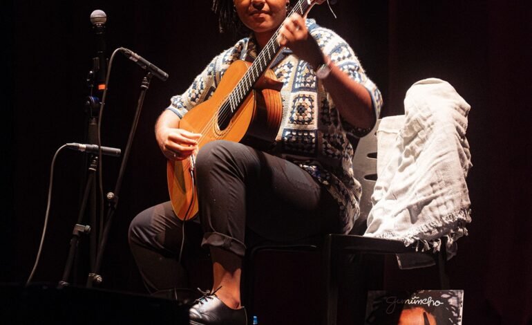 A violonista Gabriele Leite abriu a sétima edição do Queremo