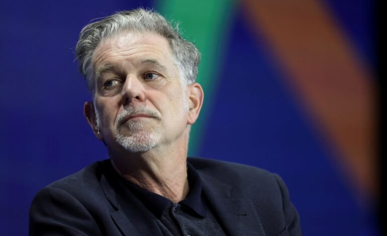 Reed Hastings, cofundador e presidente do conselho da