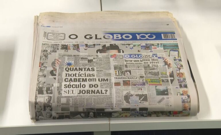 O jornal O Globo entrou para o Guinness World Records