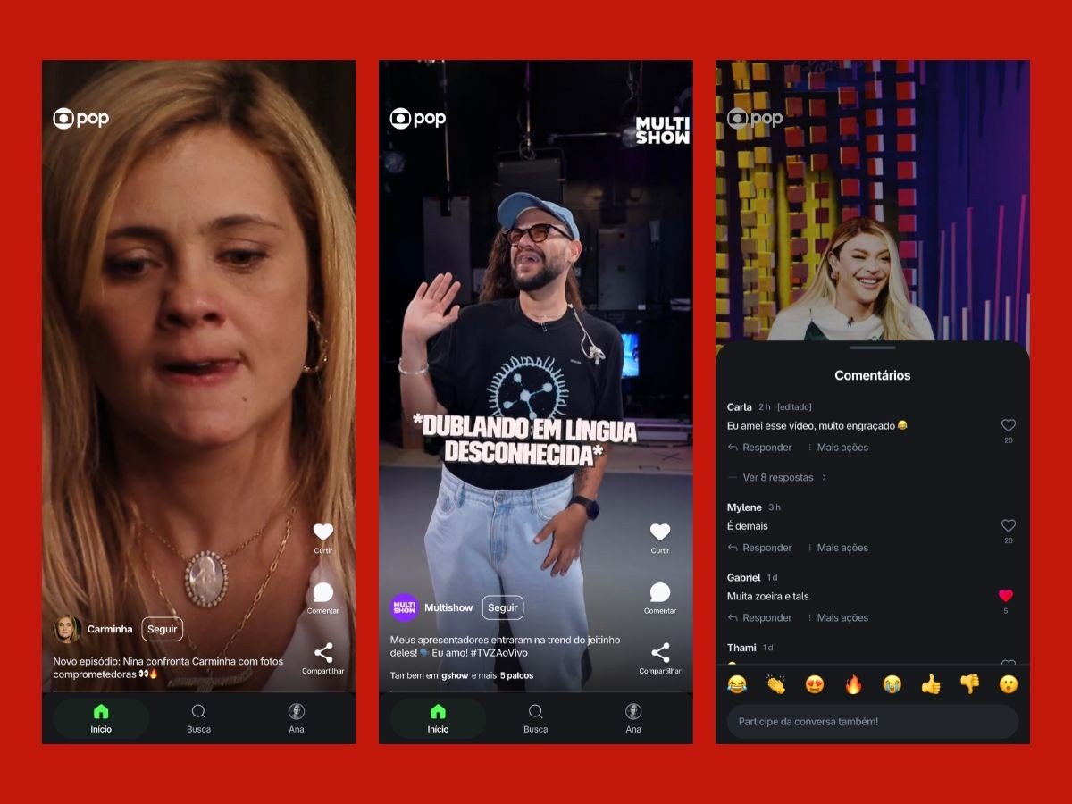 O Globo lançou o GloboPop, novo aplicativo de