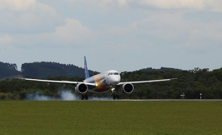 A Embraer entregou 44 aviões no primeiro trimestre
