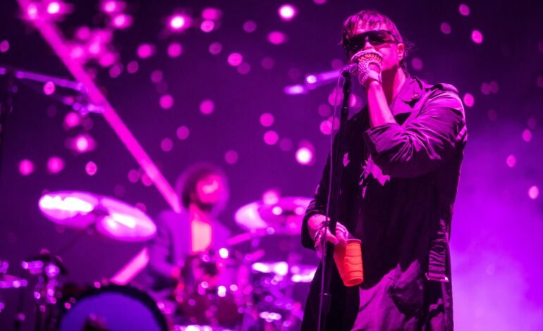 A banda The Strokes realizou um protesto político