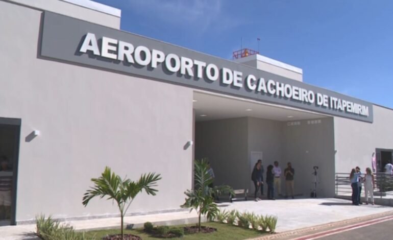 O aeroporto de Cachoeiro de Itapemirim, no Sul do Espírito