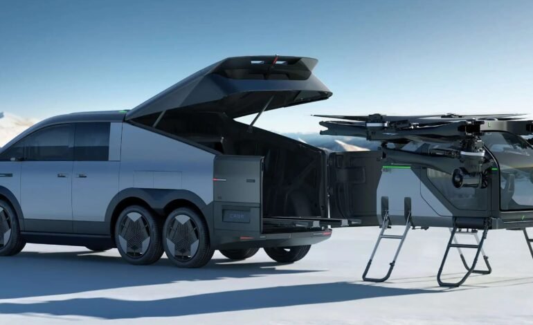 A Xpeng apresentou no Salão do Automóvel de Pequim um