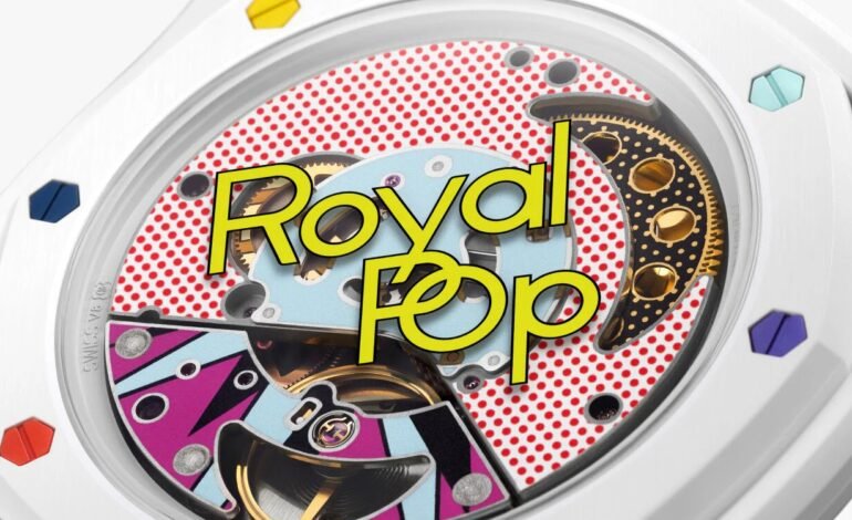 O lançamento dos relógios “Royal Pop”, fruto da