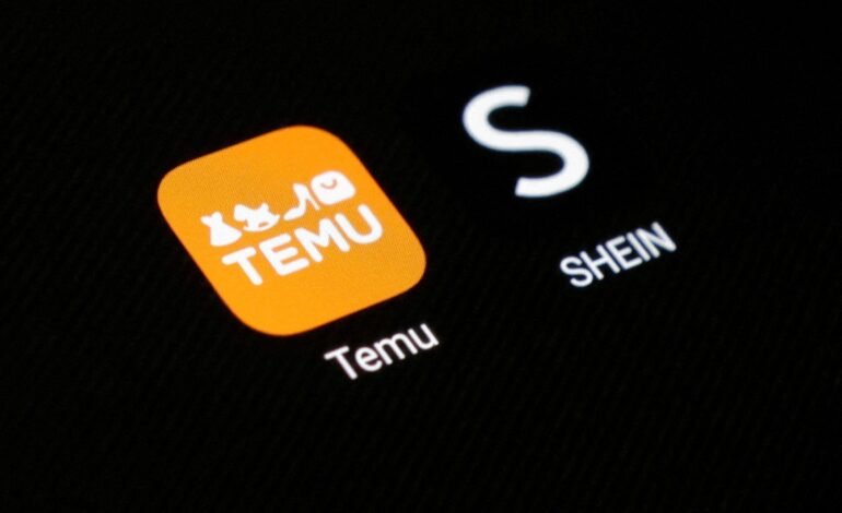A Shein acusou a Temu de violar direitos autorais “em