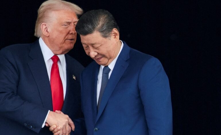 O presidente dos Estados Unidos, Donald Trump, e