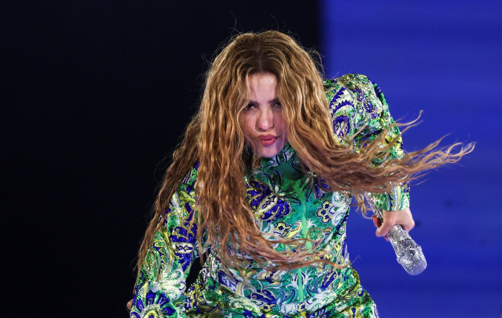 Shakira se apresentou na Praia de Copacabana, no