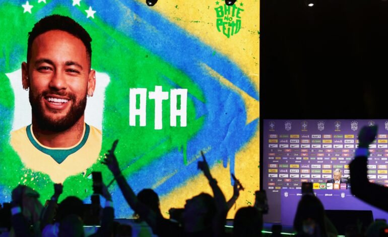 O treinador da seleção brasileira, Carlo Ancelotti, convocou