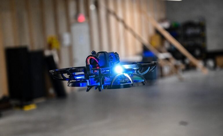 Os Estados Unidos testam drones capazes de neutralizar