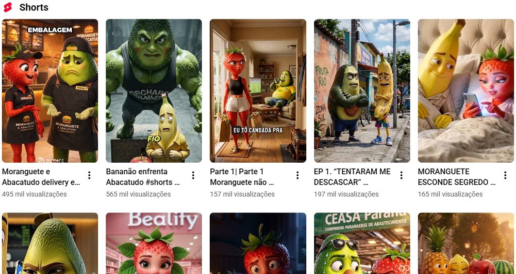 ‘Novela das frutas’ viralizou nos últimos meses nas
