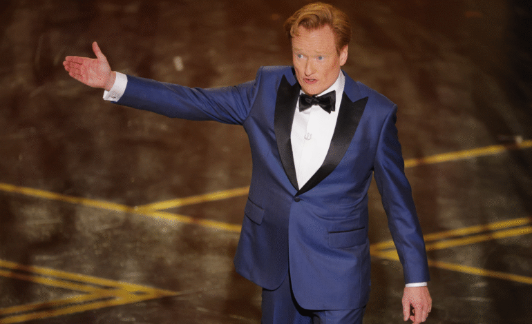 O comediante americano Conan O’Brien vai apresentar o