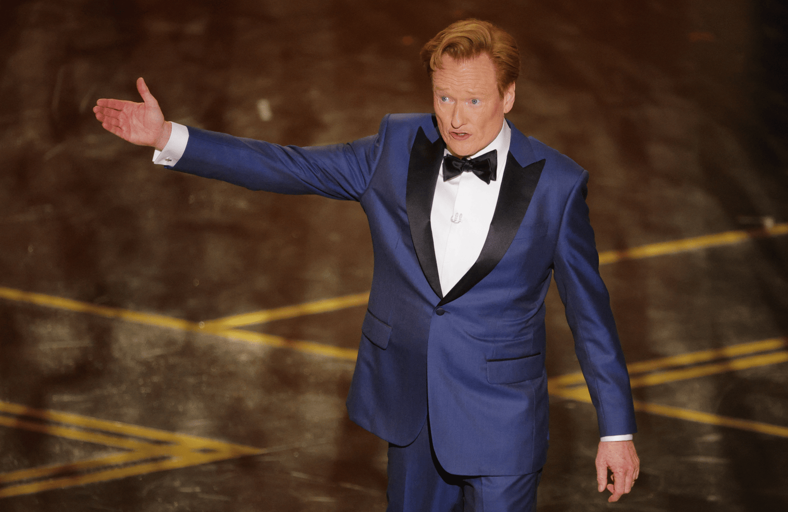 O comediante americano Conan O’Brien vai apresentar o