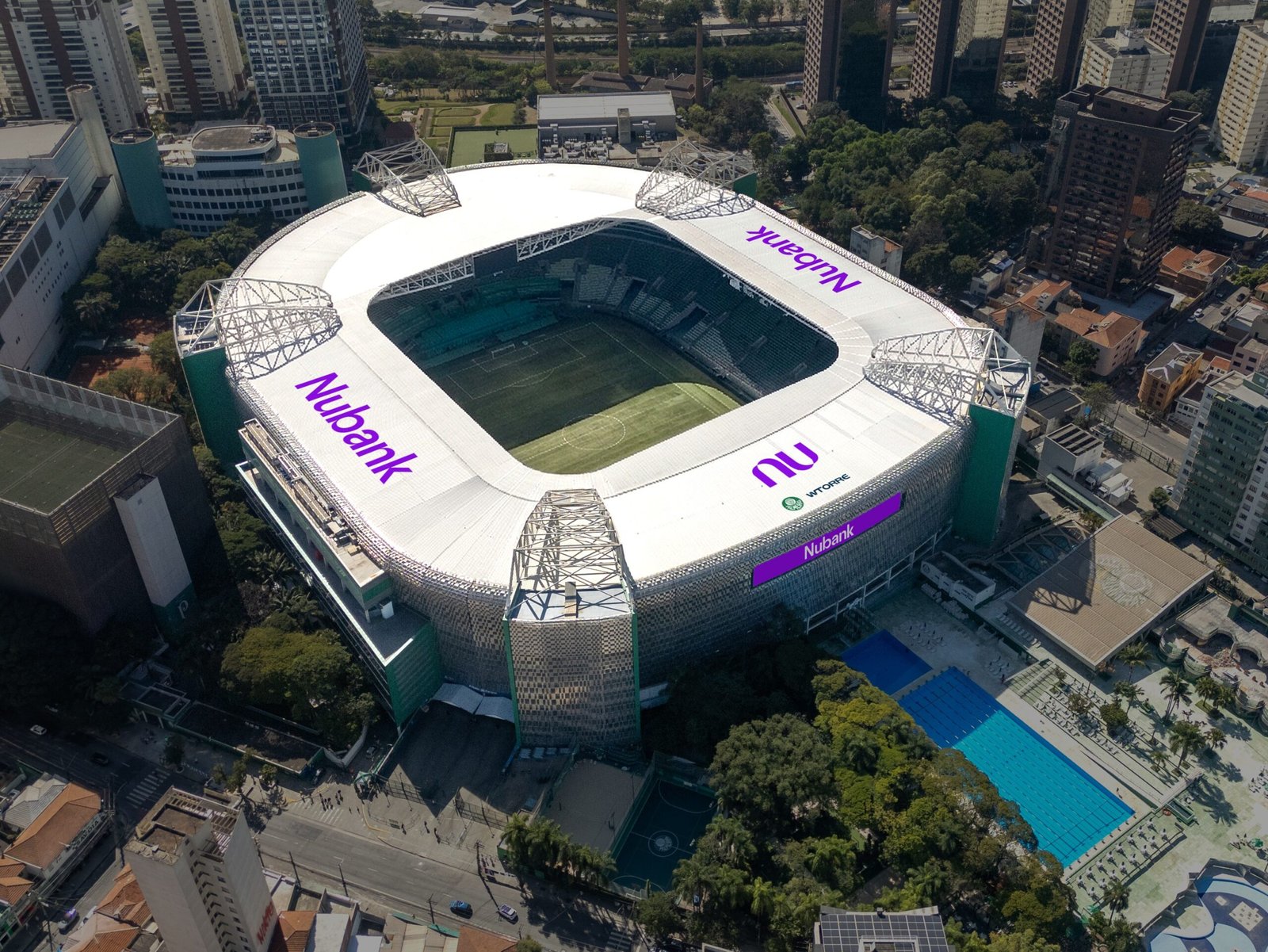 Nubank adquire naming rights do estádio do Palmeiras