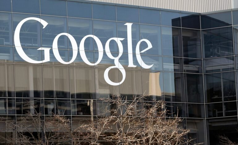 Foto de arquivo mostra a sede do Google na Califórnia