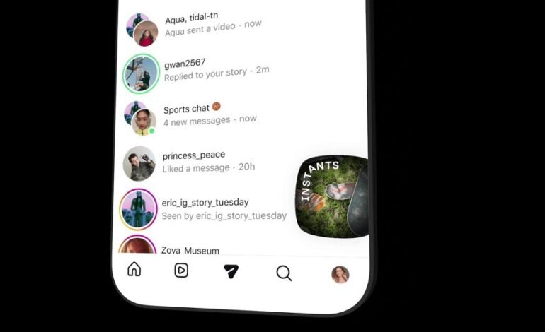 O Instagram lançou na quinta-feira (14) o Instants