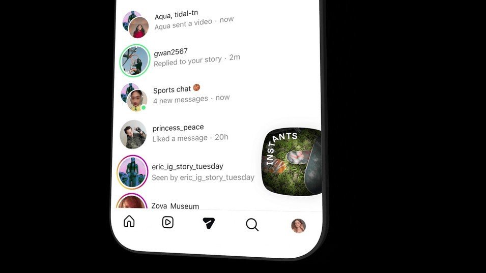 O Instagram lançou na quinta-feira (14) o Instants