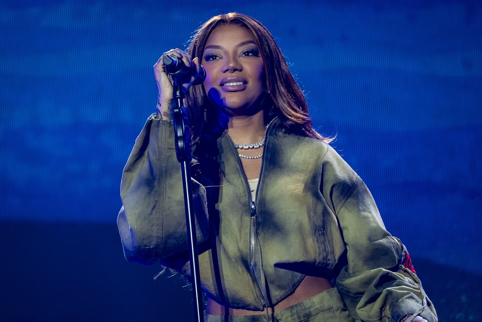 A cantora e compositora Ludmilla fará a gravação audiovisual