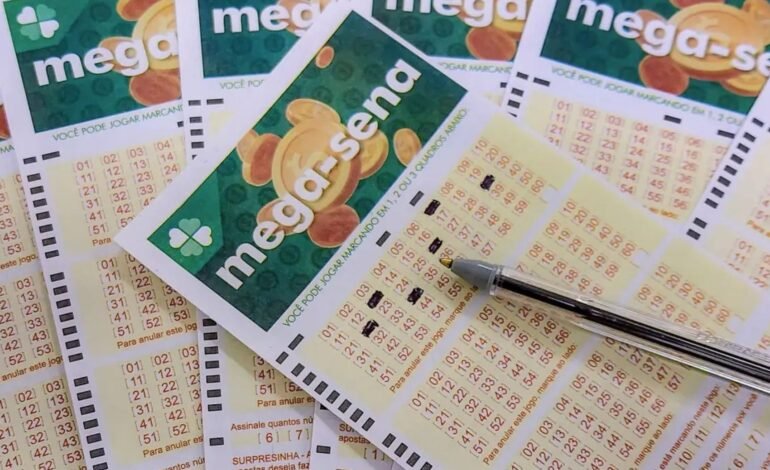 Volantes da Mega-Sena Rafa Neddermeyer / Agência Brasil A Ca
