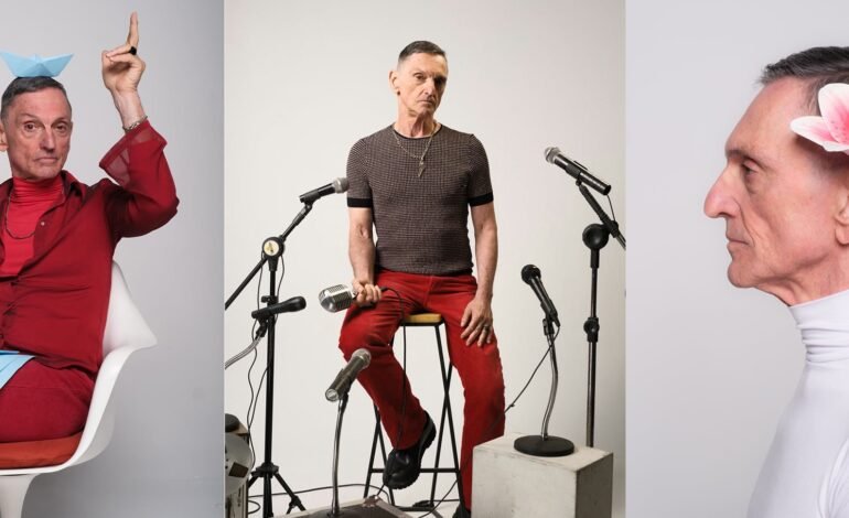 O cantor e multi-instrumentista Paulo Miklos lança em