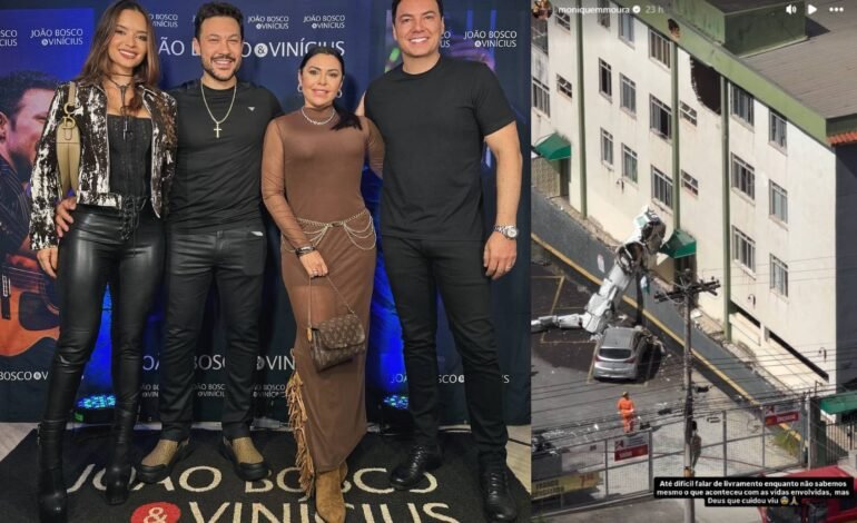 Monique Moura, ao lado de João Bosco, Audrei Franco e Viníci