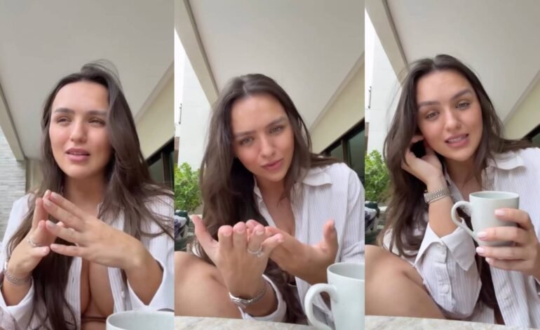 Rafa Kalimann usou as redes sociais para esclarecer