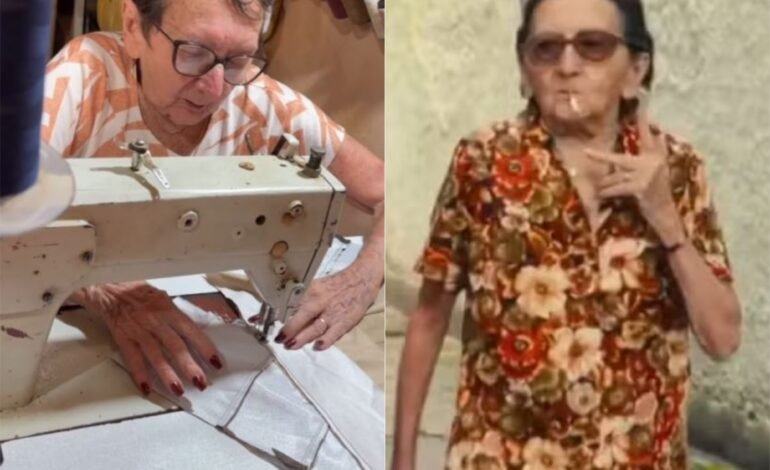 A atriz potiguar Tânia Maria, de 79 anos, retomou a