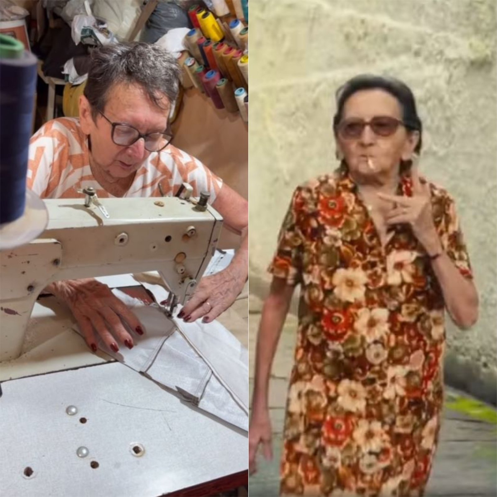 A atriz potiguar Tânia Maria, de 79 anos, retomou a