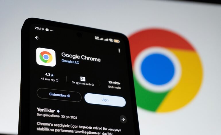 O Google Chrome pode baixar e instalar automaticamente