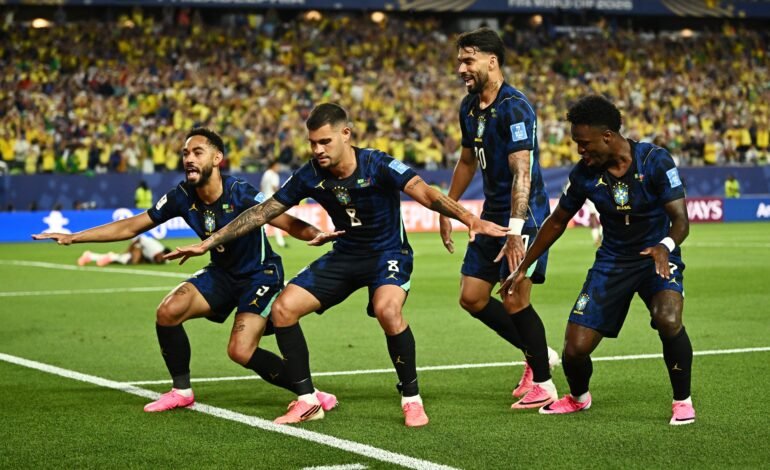 A seleção brasileira venceu o Haiti por 3