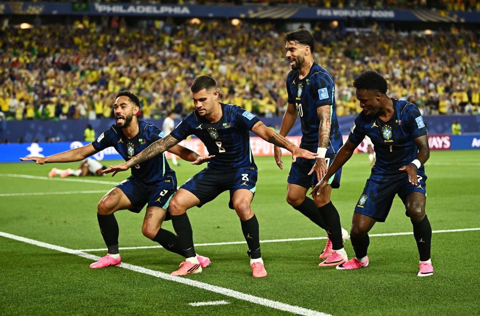 A seleção brasileira venceu o Haiti por 3