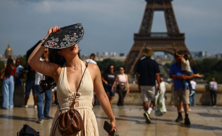 A onda de calor que atinge a Europa