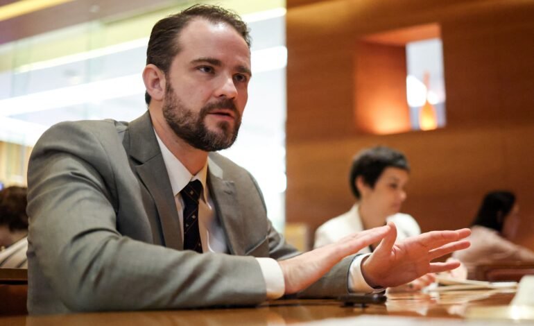Dario Durigan, Ministro da Fazenda do Brasil, fala