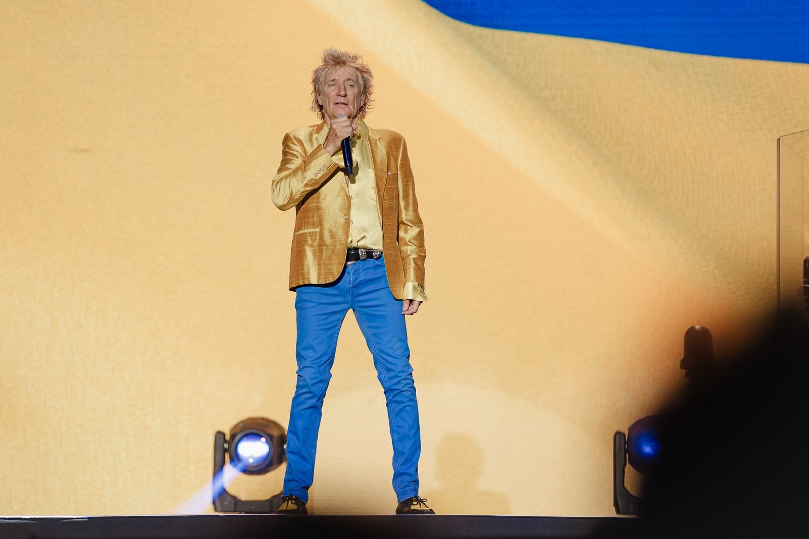 O cantor Rod Stewart cancelou um show em Chula Vista