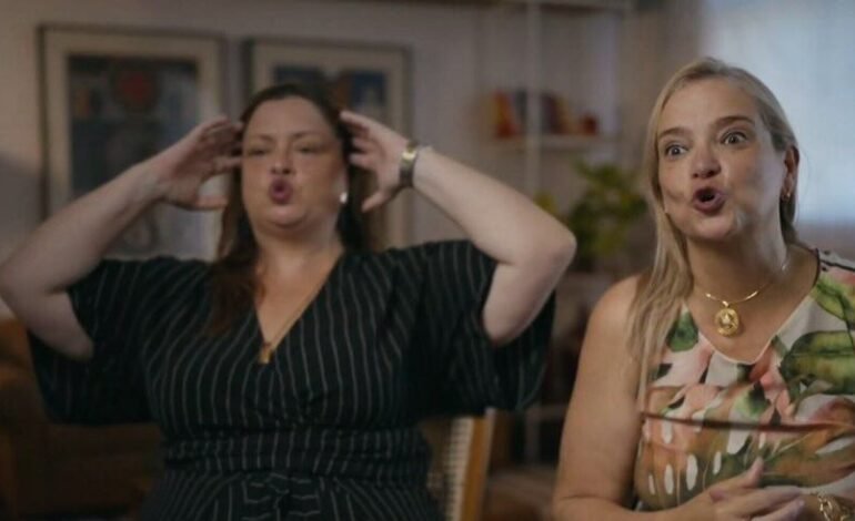Juliana e Andréa Lundgren, na série ‘O Testamento’