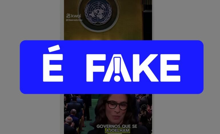Circula nas redes sociais um vídeo falso que