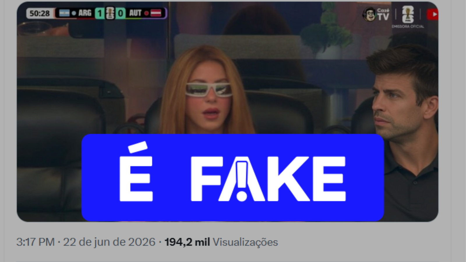 Imagem manipulada por inteligência artificial gera falsa fot