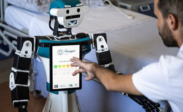 Um robô humanoide chamado Alter-Ego está sendo testado